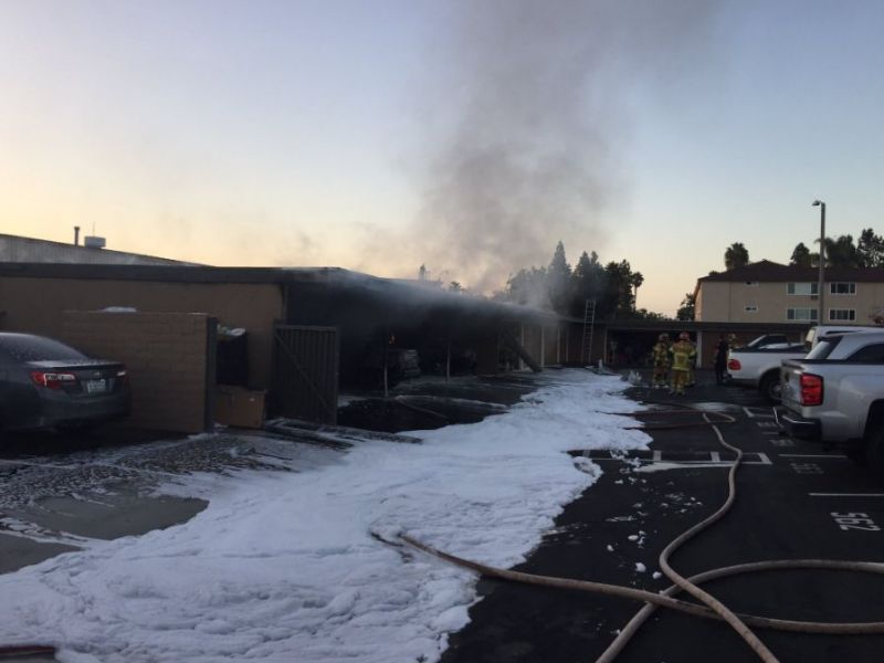 Costa Mesa Carport Fire, Church Fire, Connection Questioned Newport