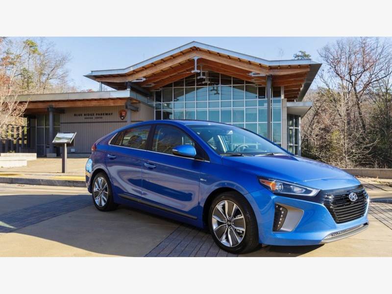 ioniq hybrids donated to national park service hyundai says hyundai fountain valley