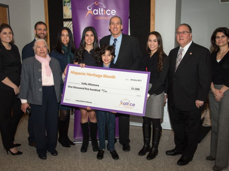 How To Stay Healthy Essay Hispanic Heritage Month Grand Prize Check Presented At Li Lutheran High School Synthesis Essays also High School And College Essay Hispanic Heritage Month Grand Prize Check Presented At Li Lutheran Essay About Healthy Eating