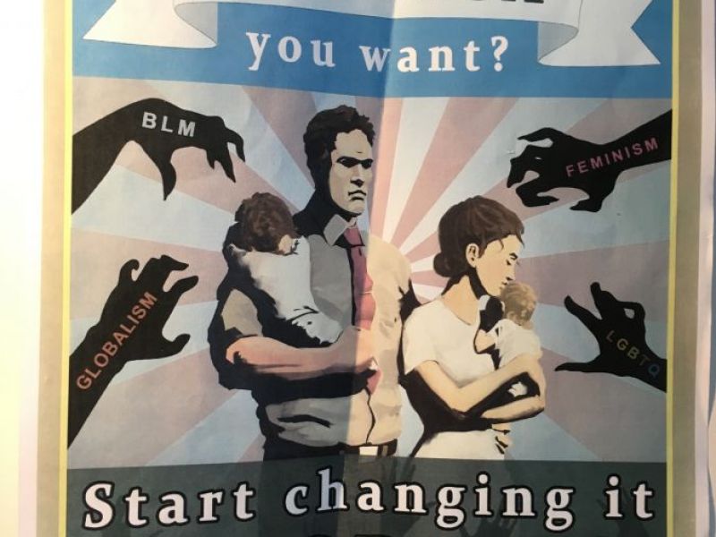 white supremacist fliers hit miami university campus oxford oh patch miami university racist flyers