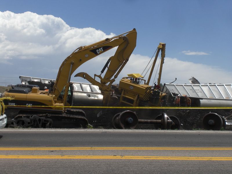 Rail Cars Swerve Off the Tracks In Missouri City - Sugar 