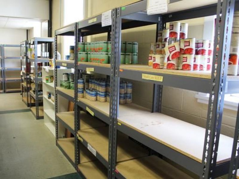 Cupboard Bare at Martin Luther King Center's Food Pantry Newport, RI