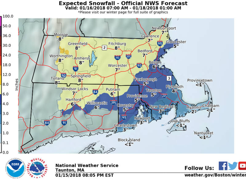 Winter Storm Watch For Smithfield & Woonsocket Woonsocket, RI Patch