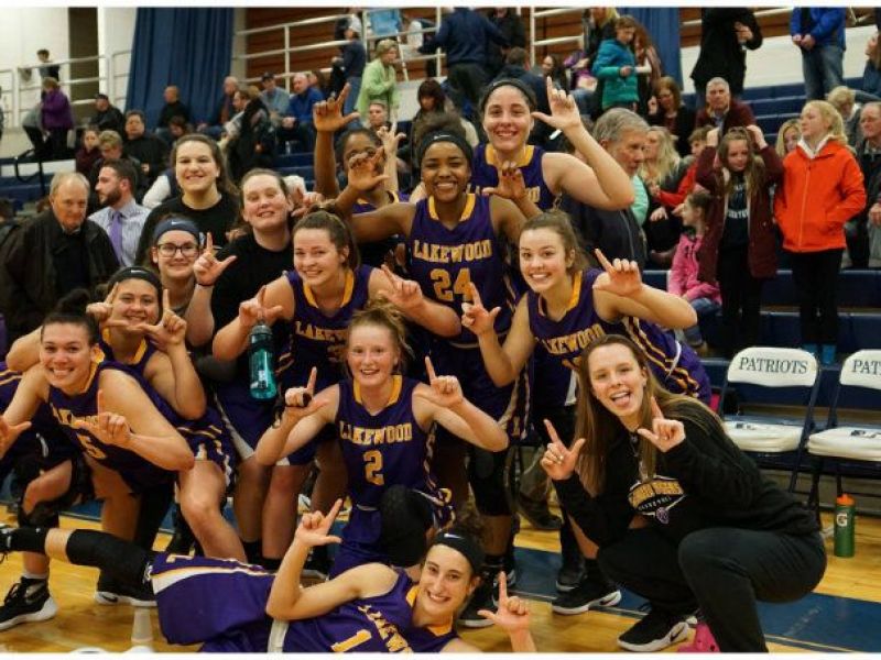 Lakewood High Schools Girls Basketball In District Championship