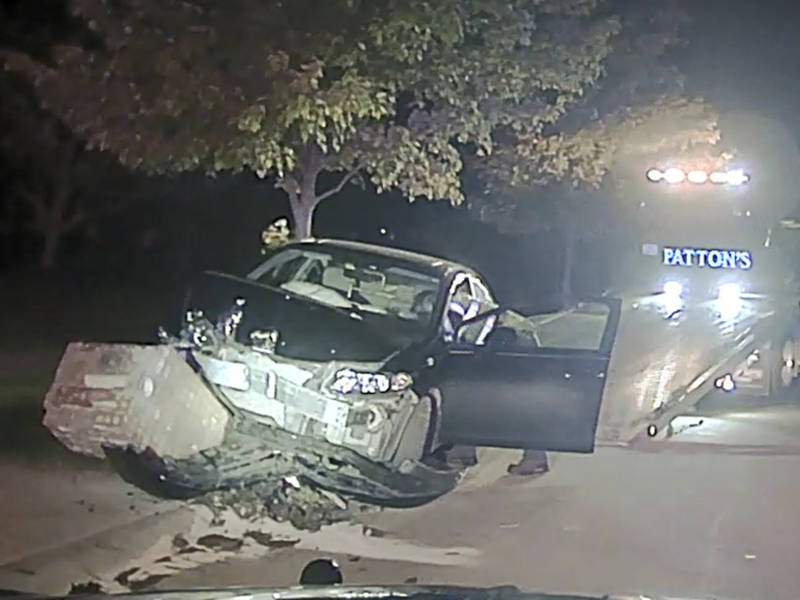 Car Hits Brick Mailbox In Westlake, Driver Arrested For Drinking