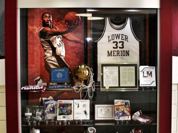 Kobe Bryant memorabilia stolen from ex-NBA star's alma mater