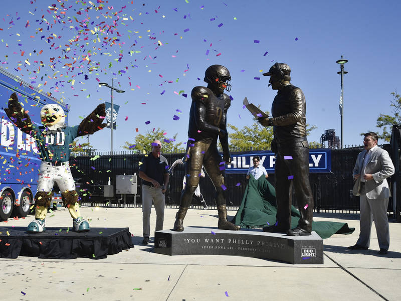 'Philly Special' Statue Unveiled At Lincoln Financial Field
