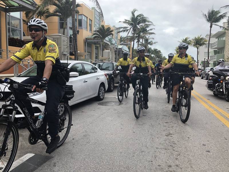 Unity Bike Ride Brings Police Together In Miami Beach Unity Bike Ride Brings Police Together In Miami Beach