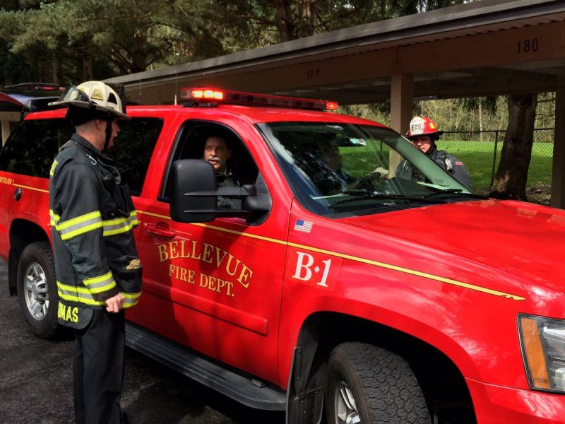 Bellevue Firefighter Injured Battling Apartment Fire Bellevue, WA Patch