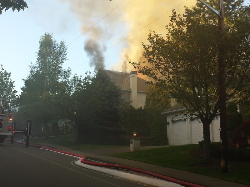 Sammamish Home 'Fully Engulfed' By Structure Fire Sammamish, WA Patch