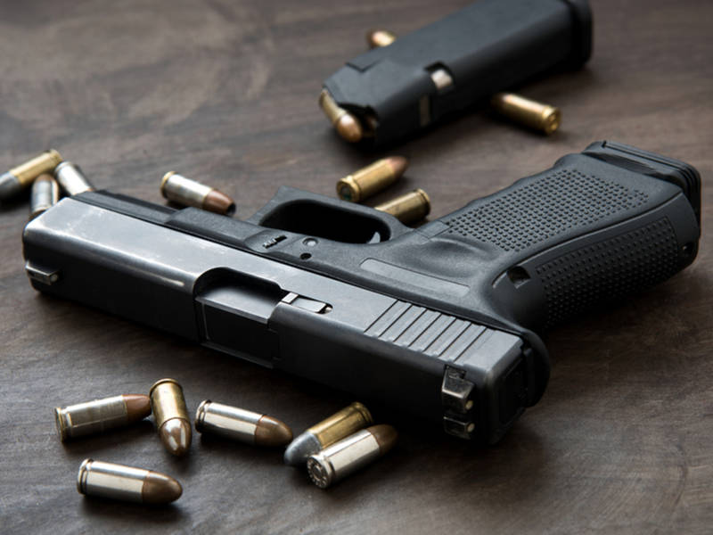 gun goes off inside