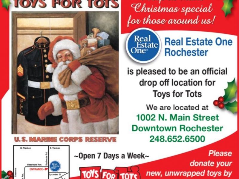 Real Estate One Rochester Toys For Tots Drop Off Location Real Estate One Rochester Toys For Tots Drop Off Location