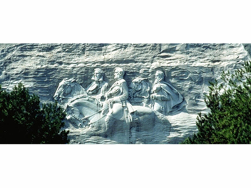 5 things about the confederate carving at stone mountain stone