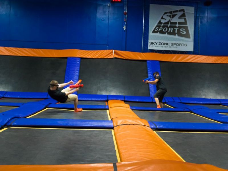 Sky Wars, the NEWEST game ONLY at Sky Zone Aurora! Aurora, IL Patch