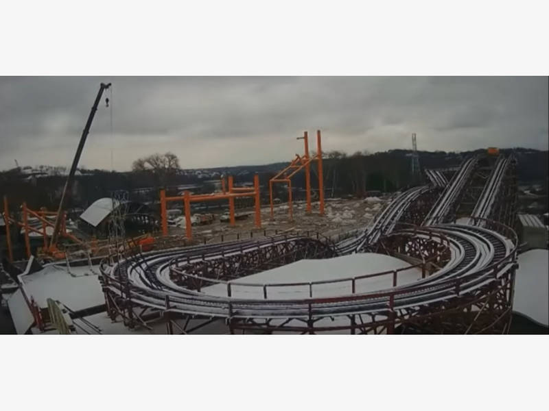 Kennywood Releases New Steel Curtain Construction Video Pittsburgh