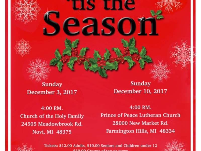 holiday concerts planned in novi novi mi patch holiday concert flyer