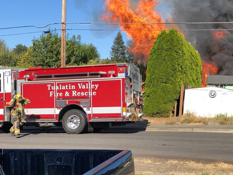 Child Started Residential Fire In West Linn Fire Authorities Lake