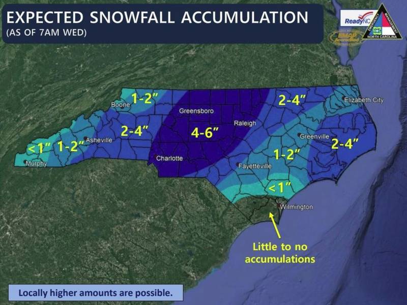 Mooresville Winter Storm: Government, School, Road ...