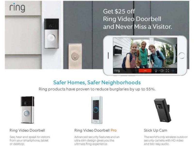 Get 25.00 Discount on Ring Video Doorbell Lindenhurst, NY Patch