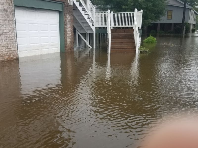 Covington Sees Severe Flooding from Tropical Storm Cindy Metairie, LA