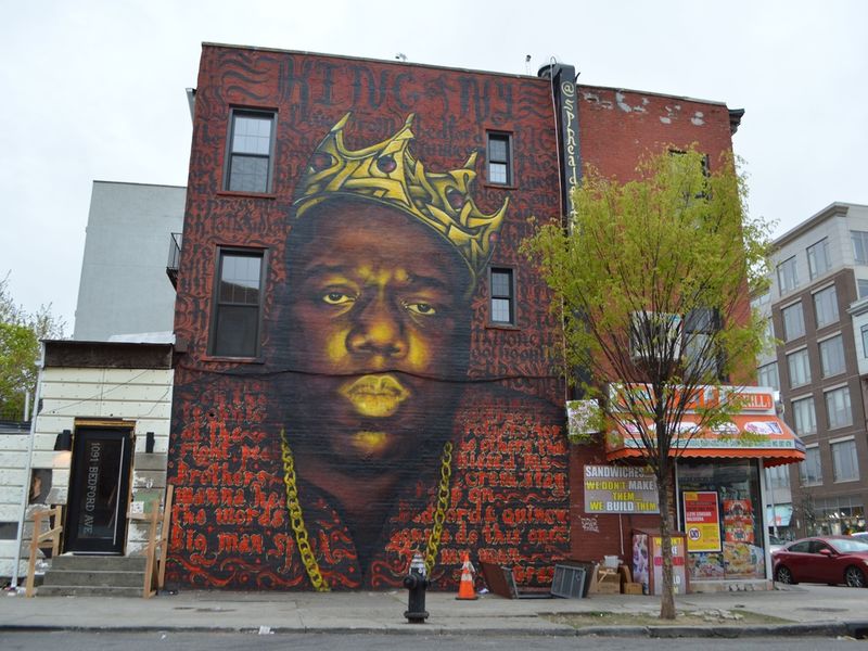 Bed Stuy's Biggie Mural On Brink Of Destruction, Artists Say BedStuy