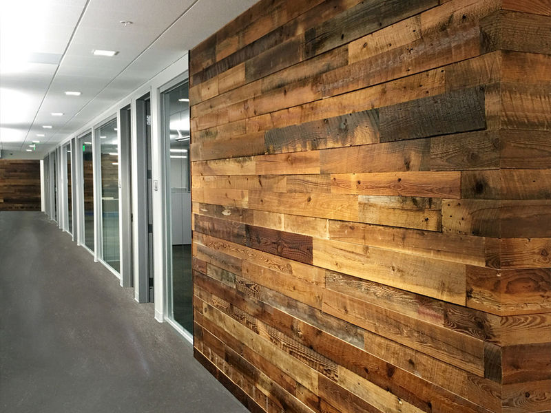 endgrain lumber reclaimed barn wood siding pallet wood