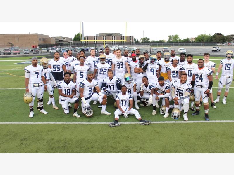 Thunder, New Joliet Football Team, Plays This Weekend Joliet, IL Patch