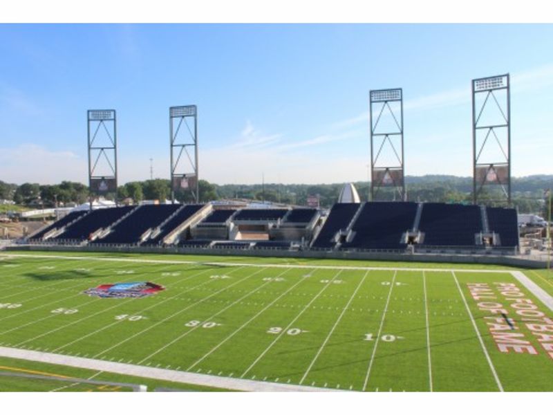 Welty Building Completes Tom Benson Hall Of Fame Stadium Cleveland Welty Building Completes Tom Benson Hall Of Fame Stadium Cleveland Oh Patch