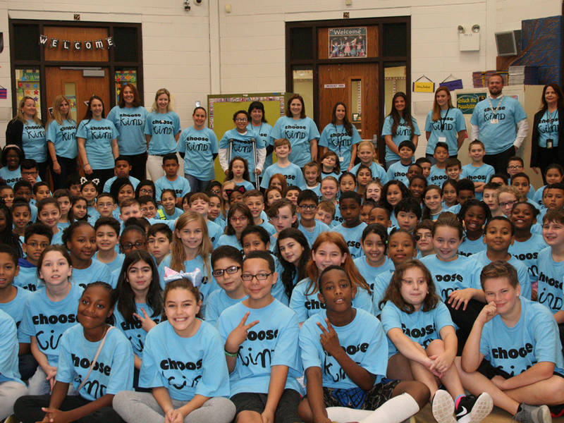 Moriches Elementary School 'Chooses Kind' on Wonder Day Shirley, NY Patch