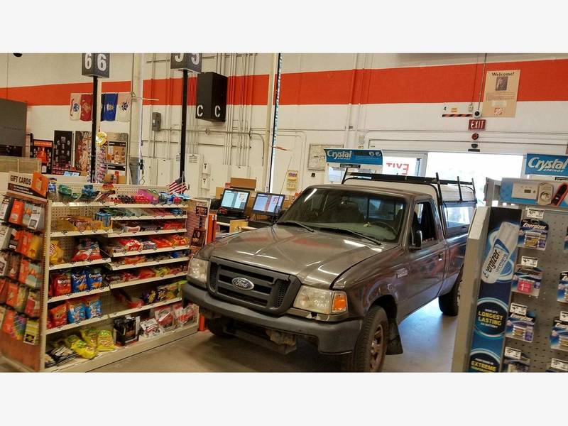 Man Drives Truck Through Home Depot Entrance In New Tampa Lutz, FL Patch