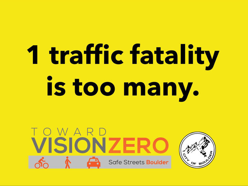 boulder joins denver in vision zero traffic fatality plan boulder vision works broomfield co