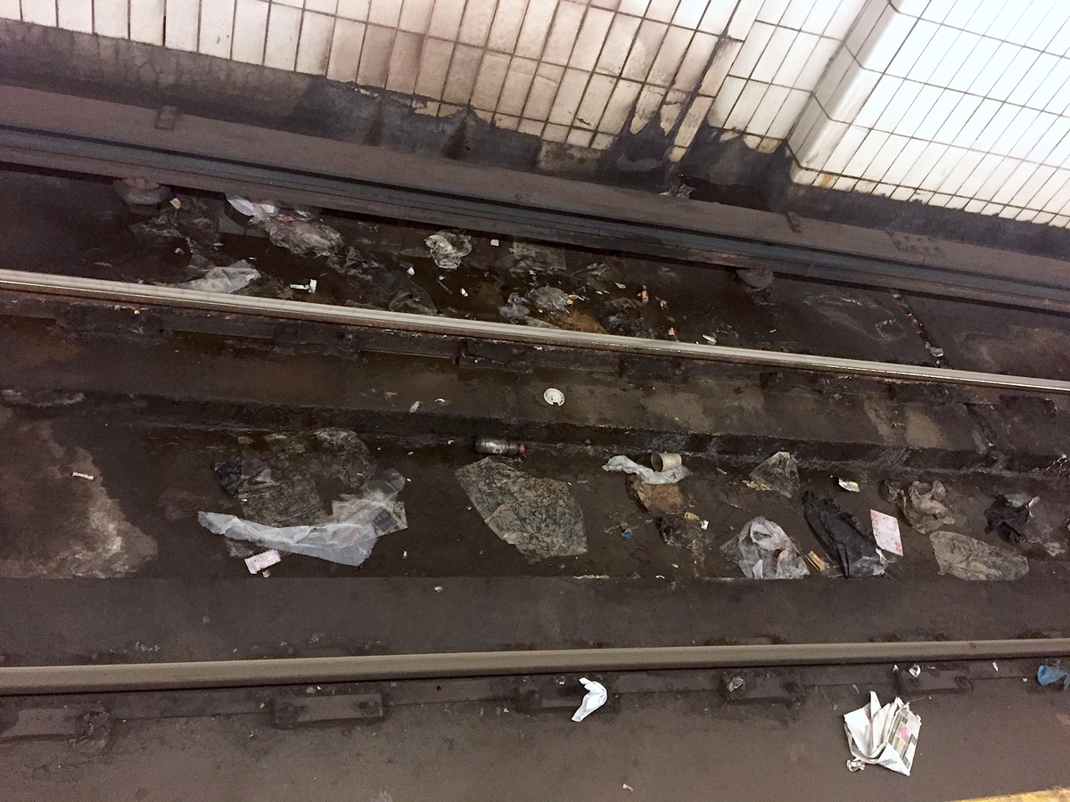 Show Us How Nasty Your Subway Station Is New York City, NY Patch