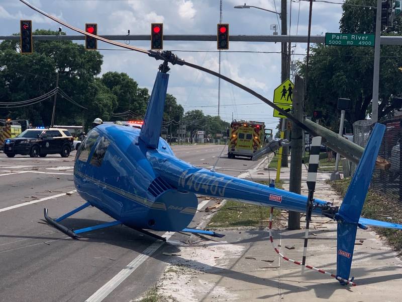 Plant City Man Killed When Helicopter Crashes In Palm River Brandon