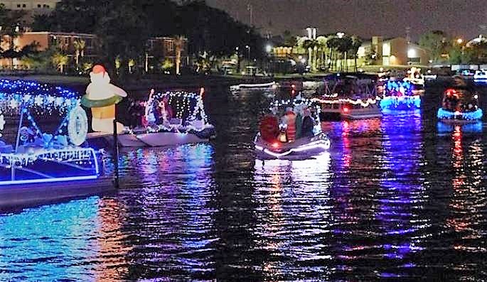 Tampa Christmas Boat Parade 2022 Dec 18 | Downtown Tampa Holiday Lighted Boat Parade | Tampa, Fl Patch
