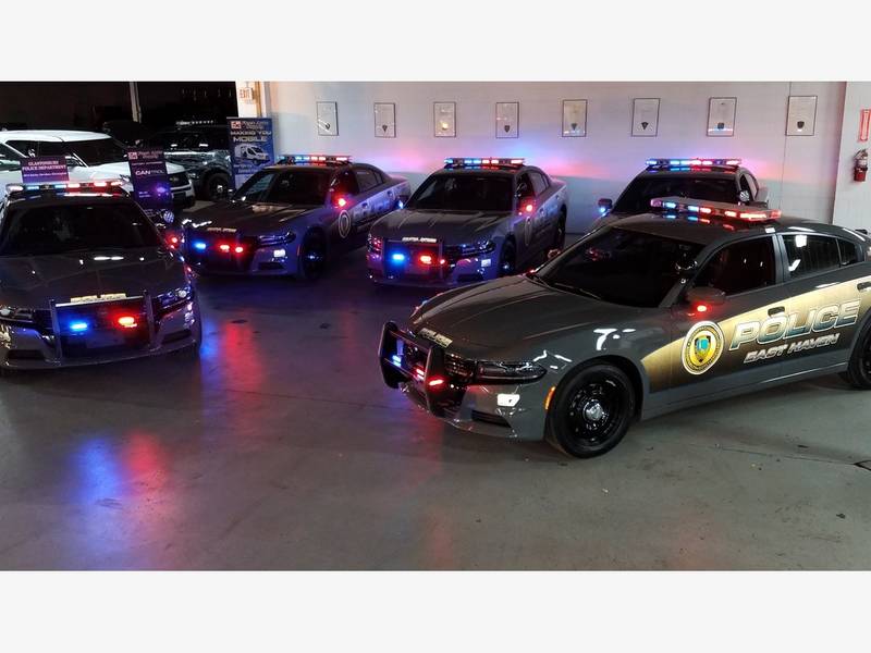 east haven police department squad cars have new look east haven