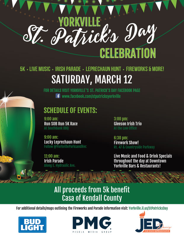 Yorkville Christmas Parade 2022 Mar 12 | Yorkville St Patrick's Celebration & Parade | Yorkville, Il Patch