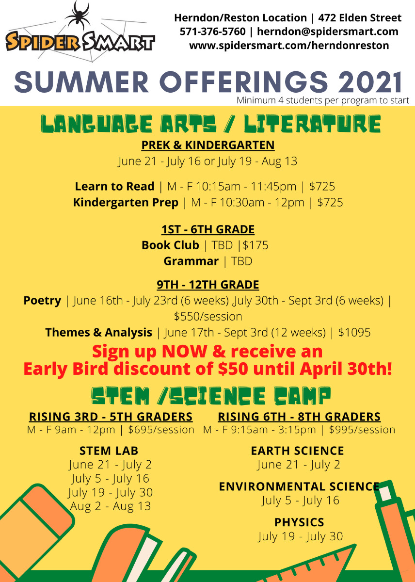 Summer Programs Stem Science Camps Herndon Va Patch