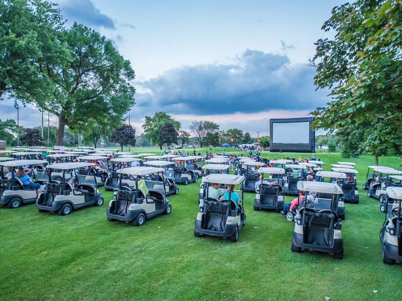 classic comedy under the stars orland park il patch christmas lake golf course