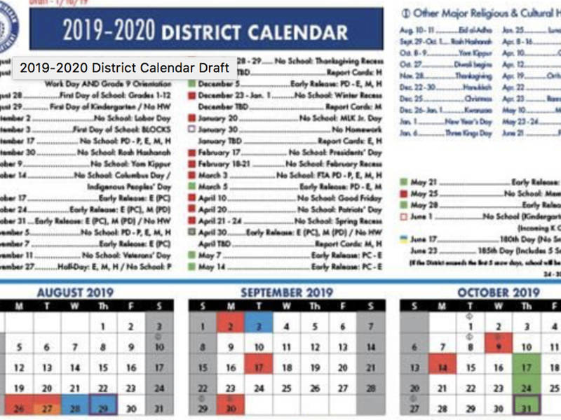 Superintendent Tremblay Postpones Calendar Vote For Feedback 
