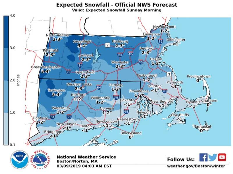 RI Weather: Snow, Sleet Move In Saturday Night | Newport, RI Patch