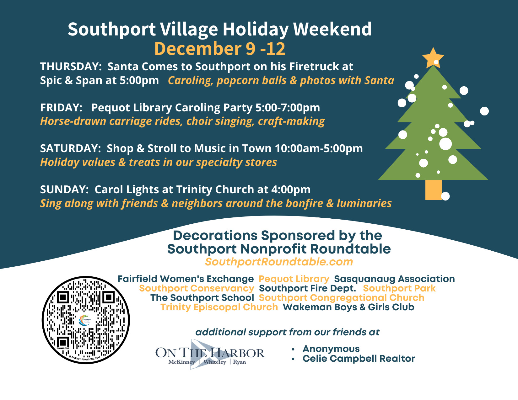 Southport Christmas 2022 Dec 9 | Southport Village Holiday Weekend | Fairfield, Ct Patch