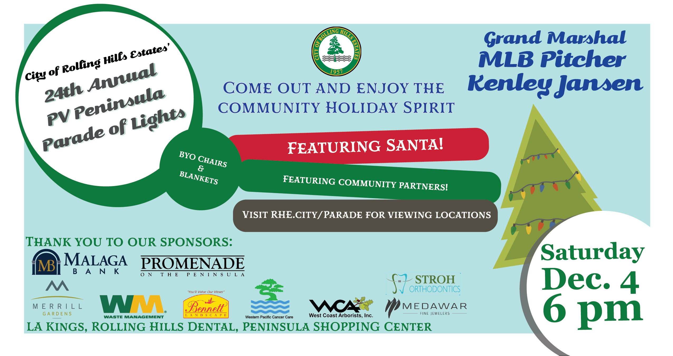 Christmas Parade In Palos Verdes December 1 2022 Dec 4 | 24Th Annual Peninsula Parade Of Lights | Palos Verdes, Ca Patch