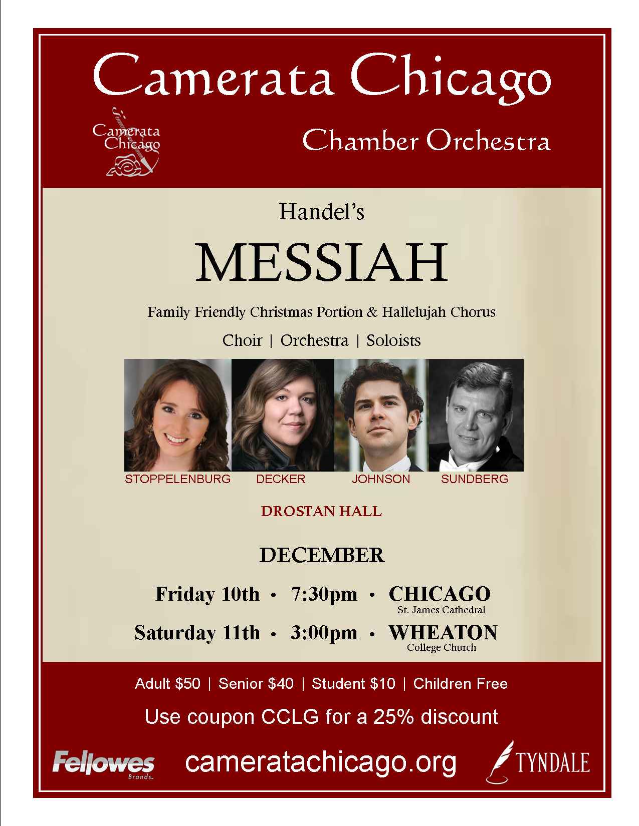 Handles Messiah Christmas Day 2022 Dec 11 | Handel's Messiah Christmas Concert | Glen Ellyn, Il Patch