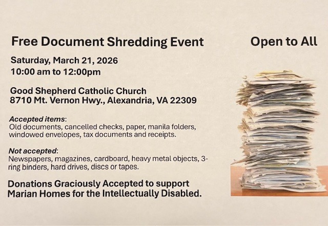 Mar 21 | Free Document Shredding Event - Open To ALL | Greater ...