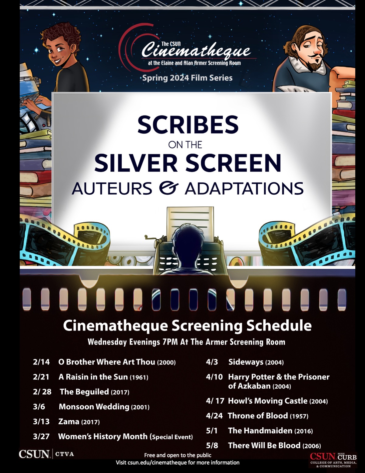 feb-14-csun-cinematheque-scribes-on-the-silver-screen-auteurs-adaptations-northridge-ca-patch
