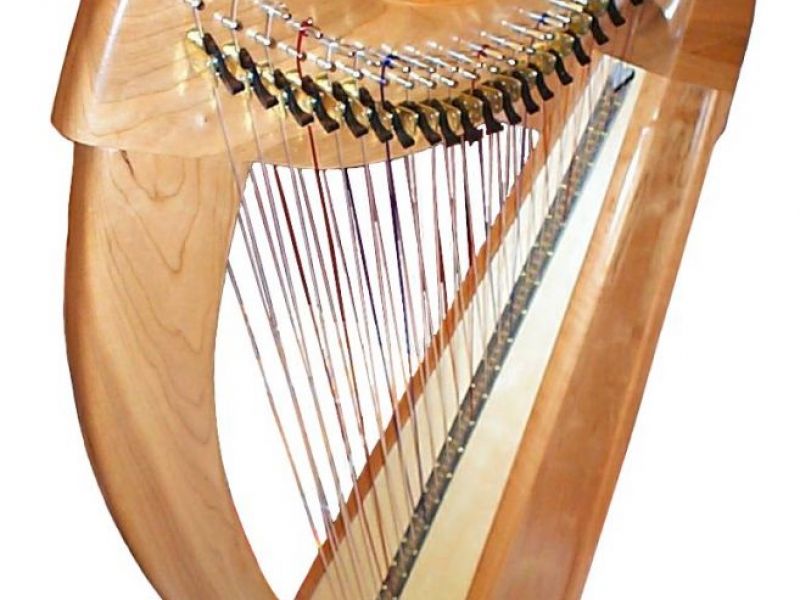 small handheld harp