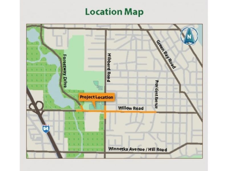months long road willow road work kicks off in winnetka months long road willow road work kicks off in winnetka