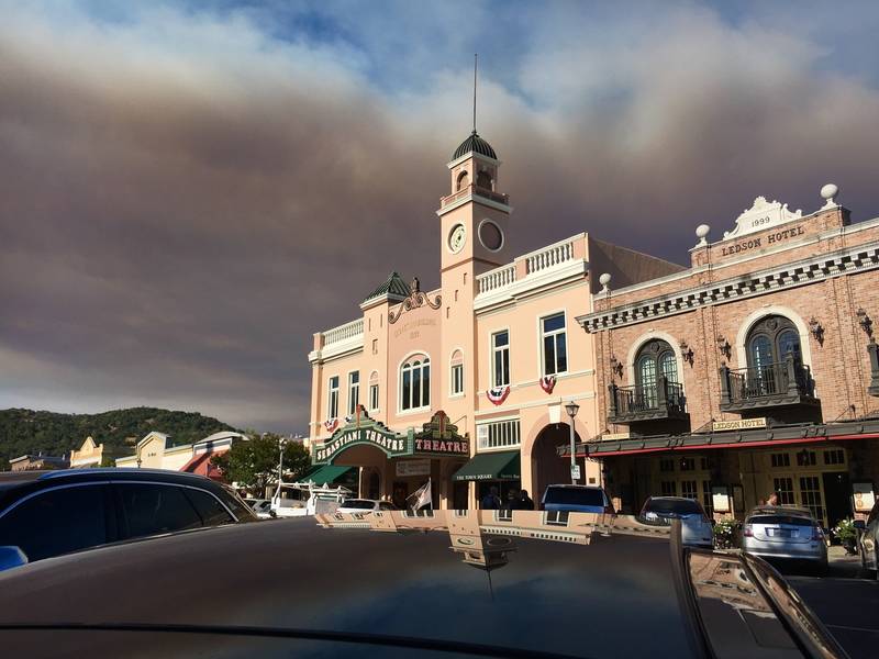 Guinda Fire FastGrowing Yolo County Blaze Visible In Napa Davis, CA