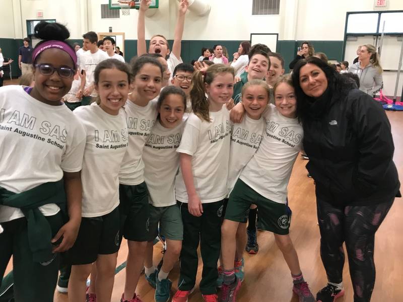 St Augustine School Walk A Thon Highlights New Gym Benefit