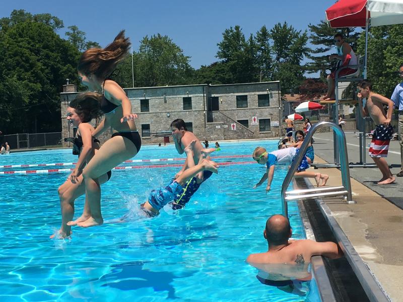 Cranston Dives into Summer Budlong Pool Opens for Season Cranston